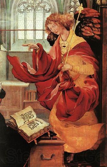 Matthias Grunewald The Annunciation France oil painting art
